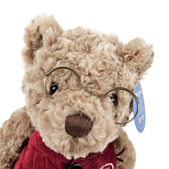 Helzberg Diamonds Beverly Hills Teddy Bear Curly I Am Loved Make A Wish Plush - Picture 10 of 11